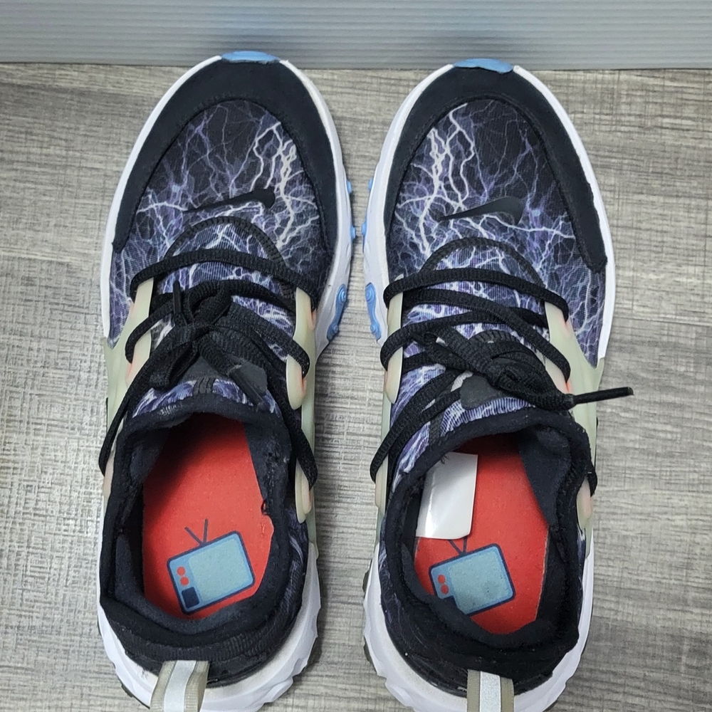 Nike Kids Lightning Print Sneakers - Size 6.5Y - Picture 3 of 8